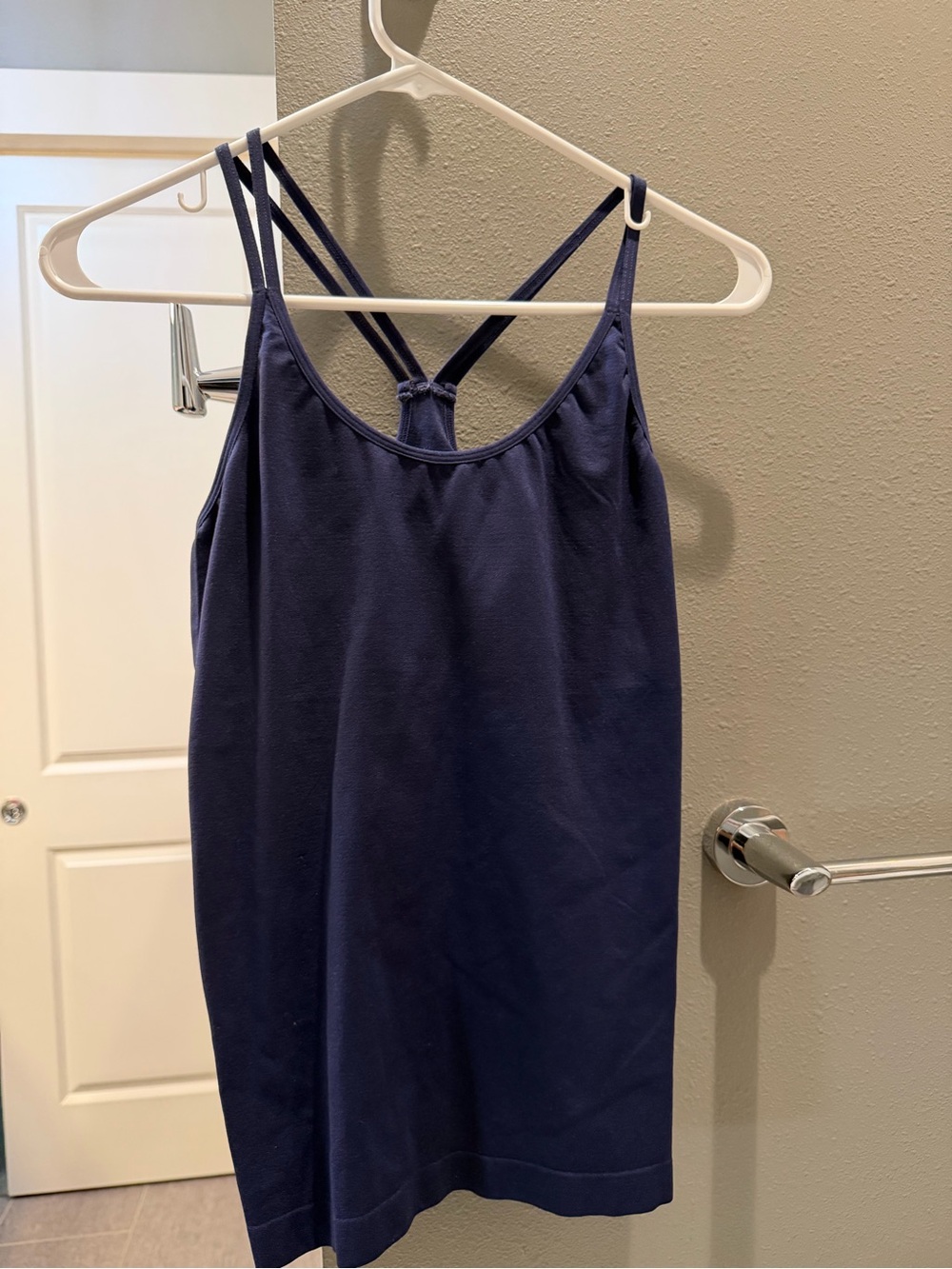 Shimera Navy Double-Strap Camisole